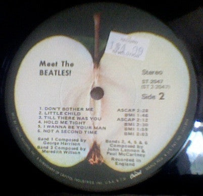 The Beatles : Meet The Beatles! (LP, Album, RE, Los)