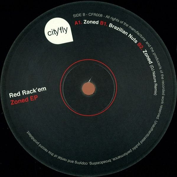Red Rack'Em : Zoned EP (12", EP)