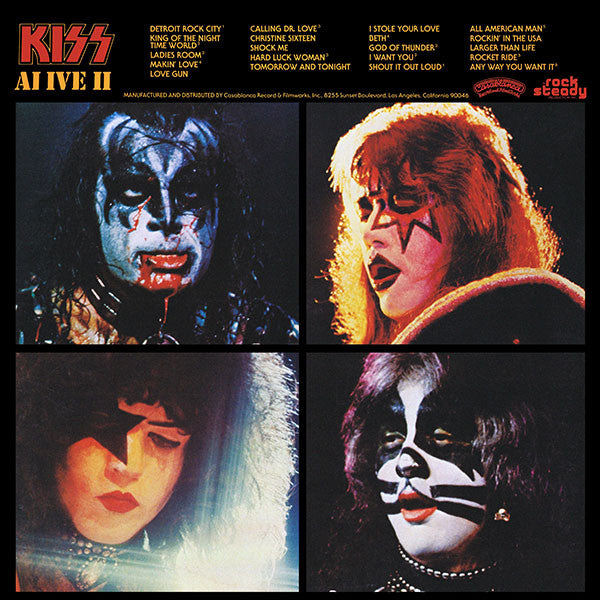 Kiss : Alive II (2xLP, Album, Ter)