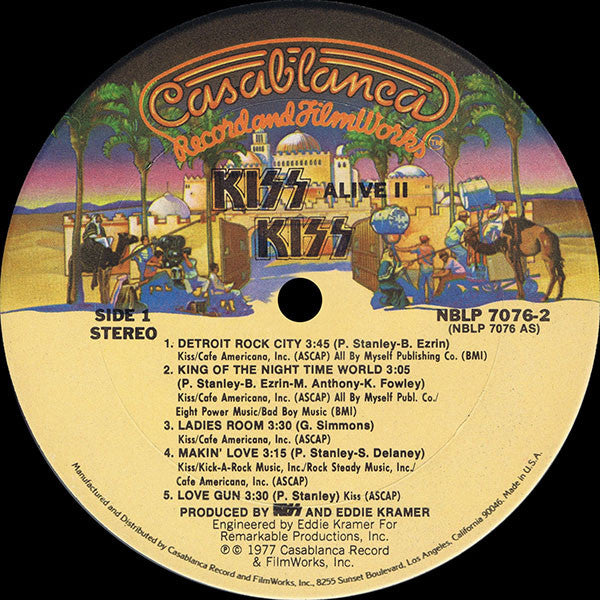 Kiss : Alive II (2xLP, Album, Ter)