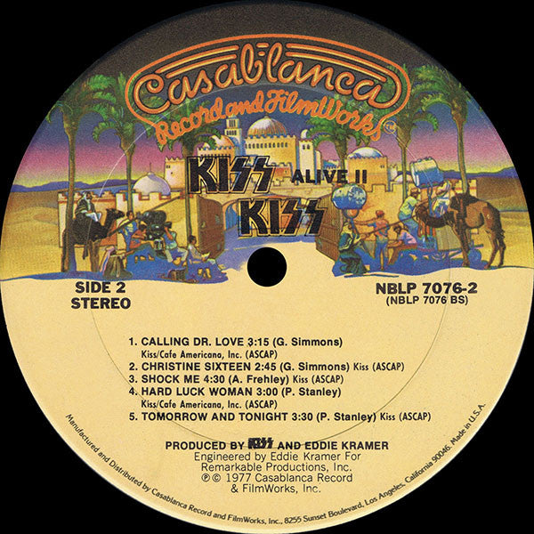 Kiss : Alive II (2xLP, Album, Ter)