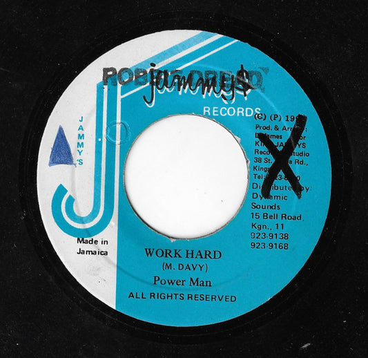 Powerman : Work Hard (7")
