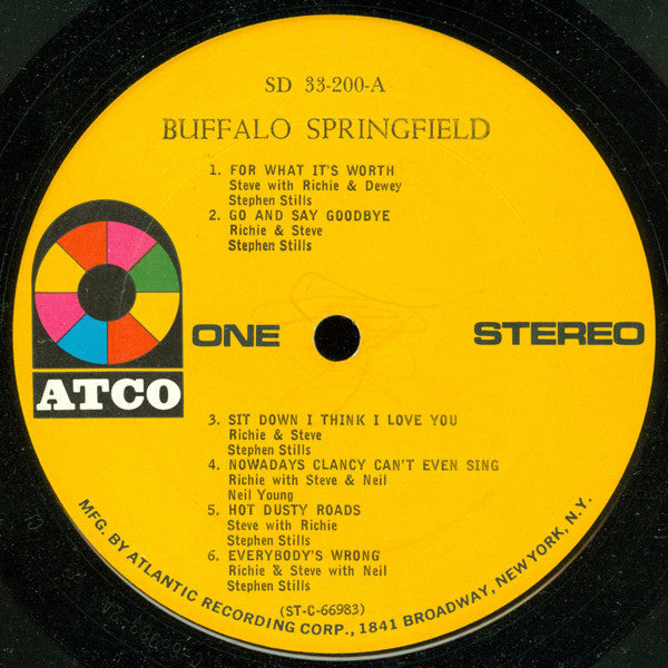 Buffalo Springfield : Buffalo Springfield (LP, Album, RE)
