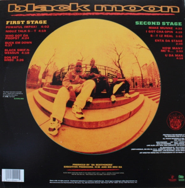 Black Moon : Enta Da Stage (LP, Album, RE)