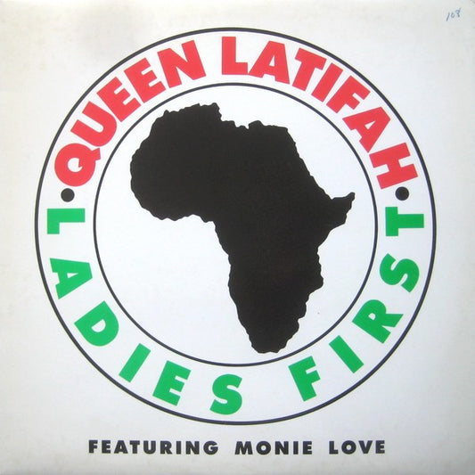 Queen Latifah Featuring Monie Love : Ladies First (12")