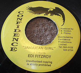 Edi Fitzroy : Jamaican Girl (7", Single)