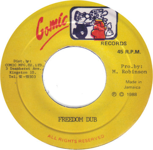 Commanda Mack : Fight Fi Yu Freedom (7", Single)