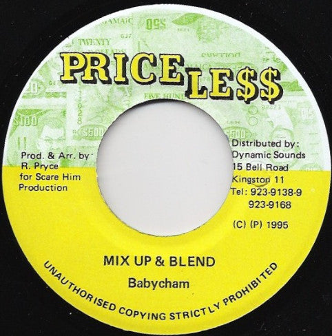 Baby Cham : Mix Up & Blend (7")