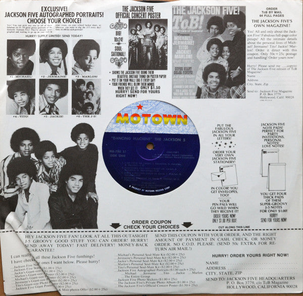 Jackson 5ive* : Dancing Machine (LP, Album)