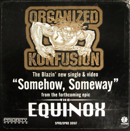 Organized Konfusion : Somehow, Someway (12", Promo)