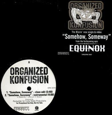 Organized Konfusion : Somehow, Someway (12", Promo)