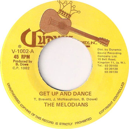 The Melodians : Get Up And Dance (7", Single)