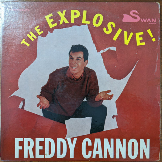 Freddy Cannon : The Explosive!  Freddy Cannon (LP, Mono)