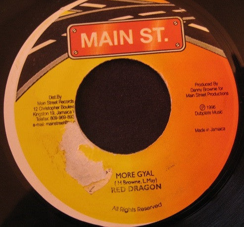 Red Dragon : More Gyal (7")