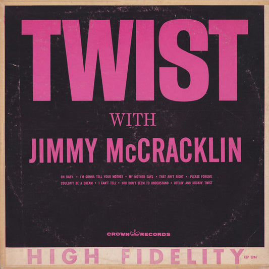 Jimmy McCracklin : Twist (LP, Album, Mono, RE)