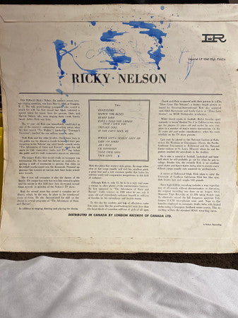Ricky Nelson (2) : Ricky (LP, Mono)