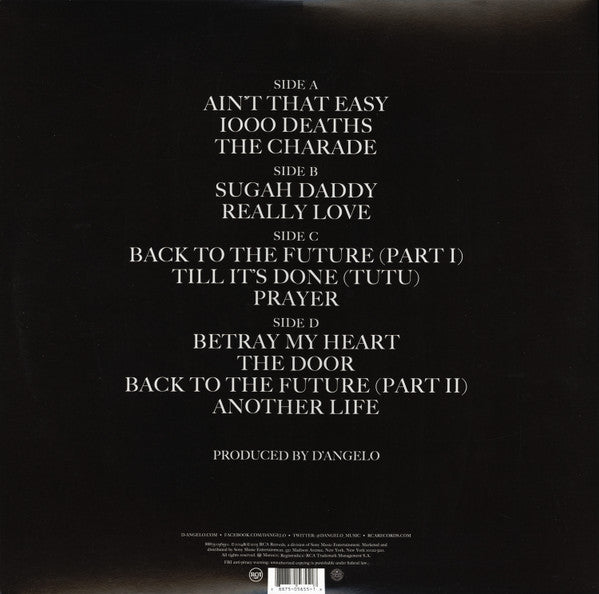 D'Angelo And The Vanguard (3) : Black Messiah (2xLP, Album)