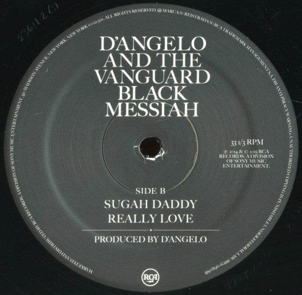 D'Angelo And The Vanguard (3) : Black Messiah (2xLP, Album)