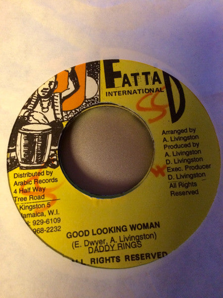 Daddy Rings : Good Looking Woman (7")