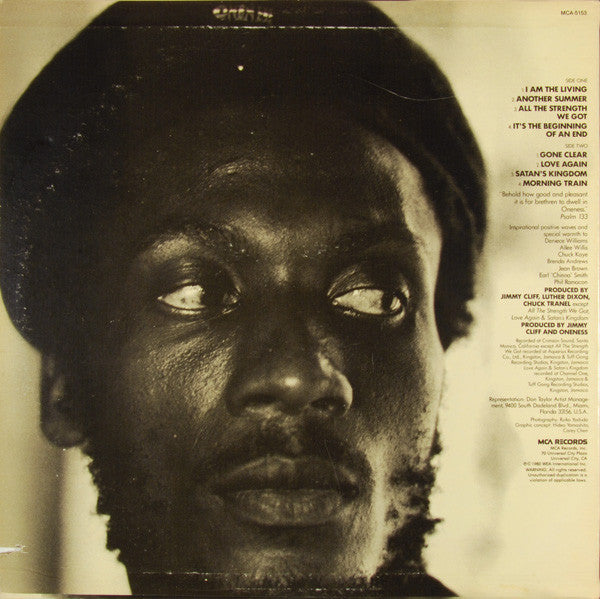 Jimmy Cliff : I Am The Living (LP, Album)