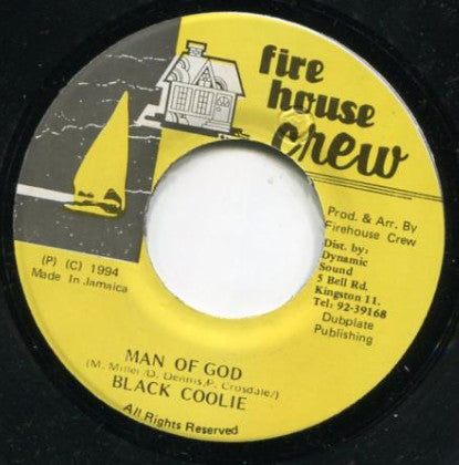 Black Coolie : Man Of God (7")