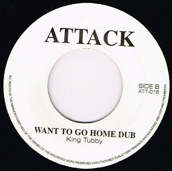 Leroy Smart : Want To Go Home (7", RE)