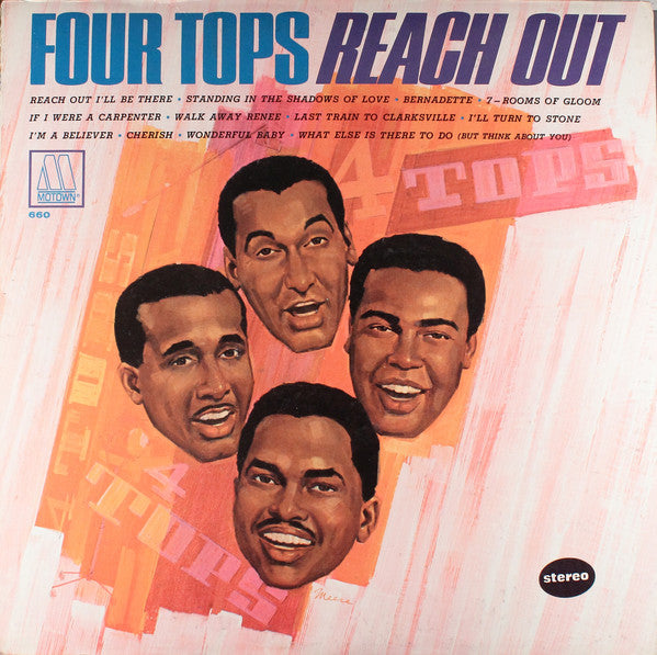 Four Tops : Four Tops Reach Out (LP, Album, Roc)