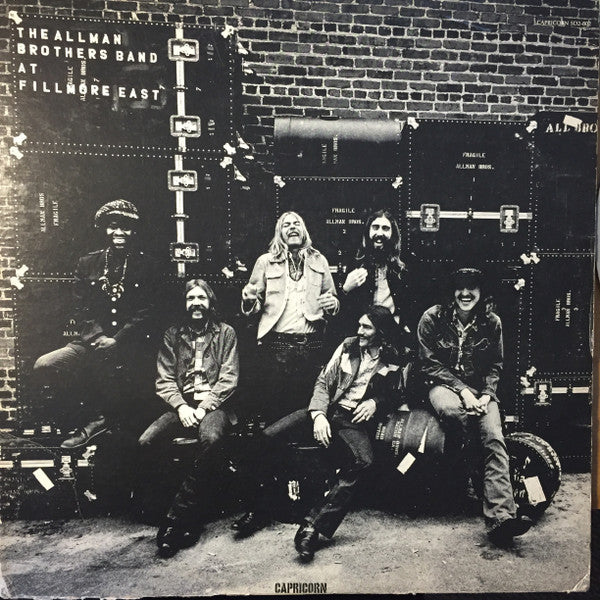 The Allman Brothers Band : The Allman Brothers Band At Fillmore East (2xLP, Album, SP )