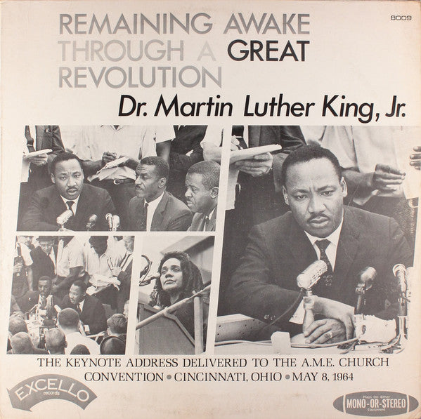 Dr. Martin Luther King, Jr. : Remaining Awake Through A Great Revolution (LP)