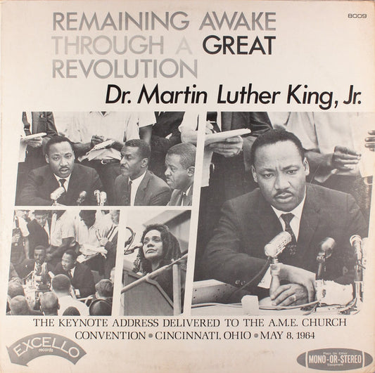 Dr. Martin Luther King, Jr. : Remaining Awake Through A Great Revolution (LP)