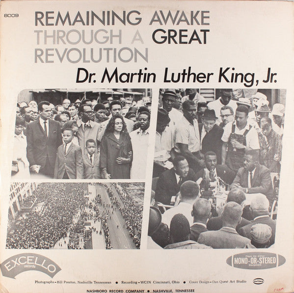 Dr. Martin Luther King, Jr. : Remaining Awake Through A Great Revolution (LP)