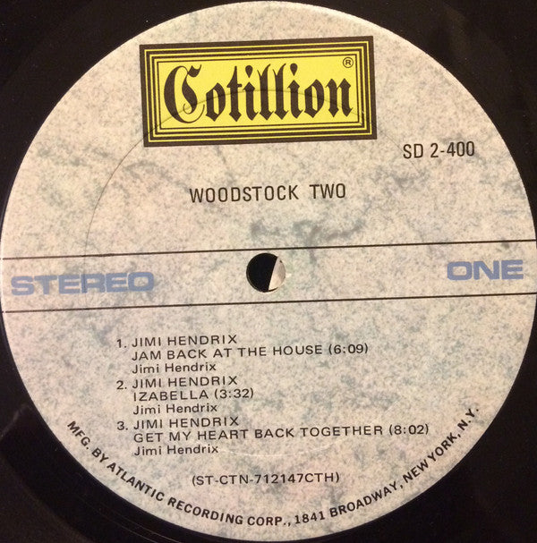 Various : Woodstock Two (2xLP, CTH)
