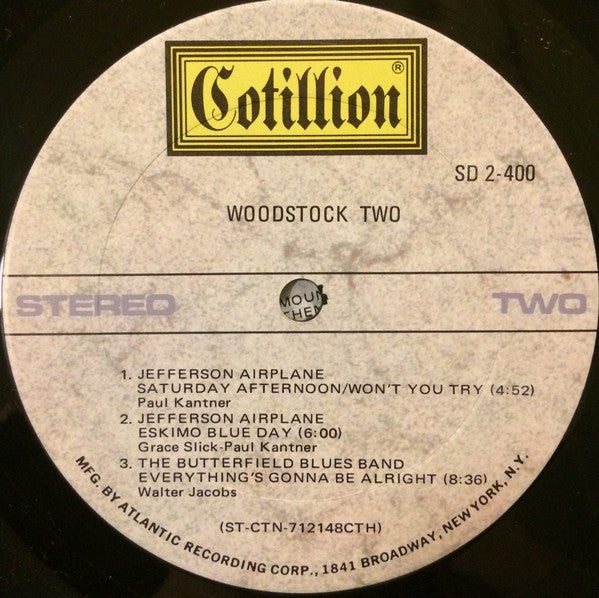 Various : Woodstock Two (2xLP, CTH)