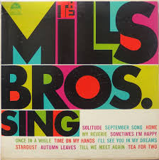 The Mills Brothers : The Mills Bros. Sing (LP, Mono)