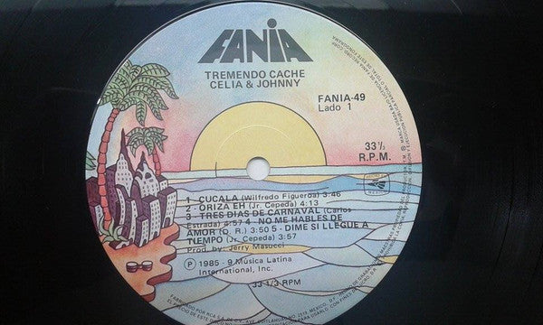Celia Cruz & Johnny Pacheco : Tremendo Caché (LP, Album, RE)