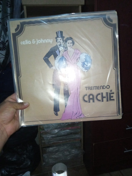Celia Cruz & Johnny Pacheco : Tremendo Caché (LP, Album, RE)