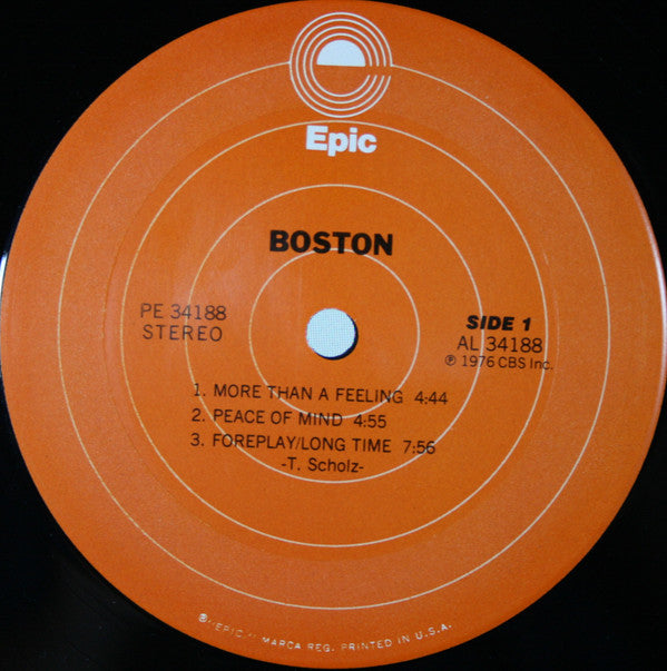 Boston : Boston (LP, Album, RE, Ter)