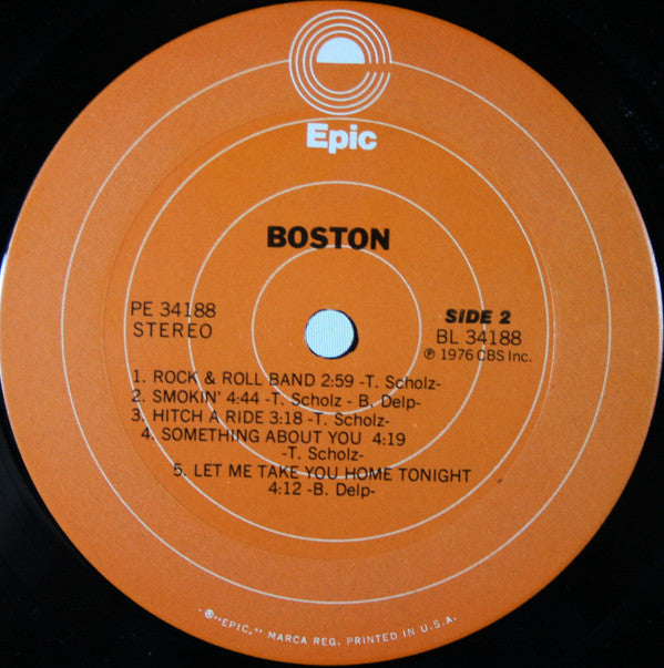 Boston : Boston (LP, Album, RE, Ter)