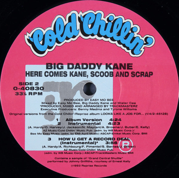 Big Daddy Kane : How U Get A Record Deal (12")
