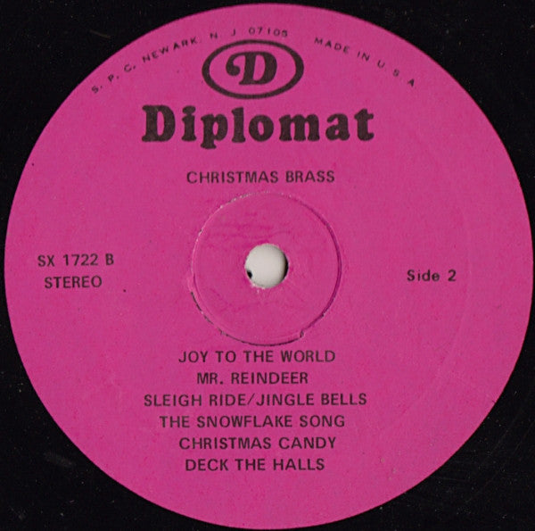 The Monterey Brass : Christmas Brass (LP, Album)