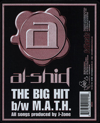 Al-Shid : The Big Hit / M.A.T.H. (12")