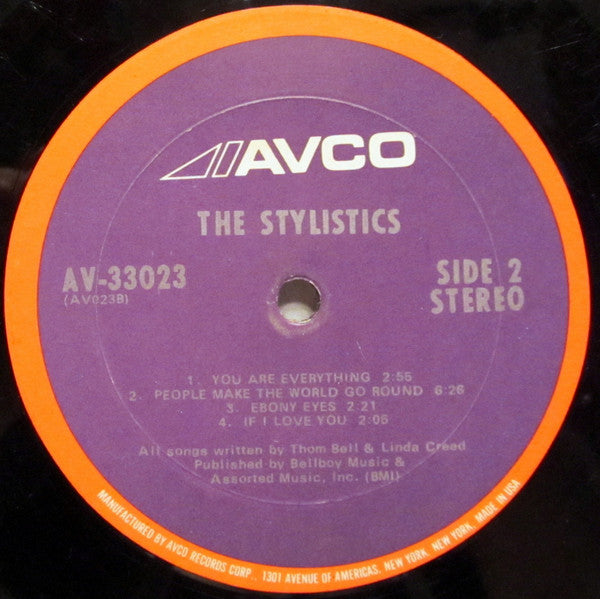 The Stylistics : The Stylistics (LP, Album, Ame)