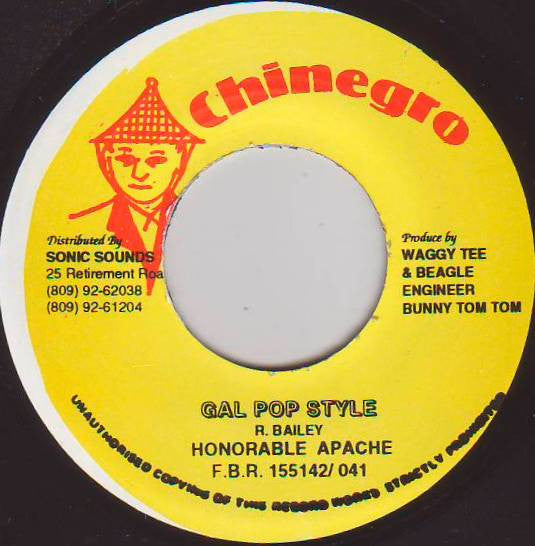 Honorable Apache : Gal Pop Style (7")