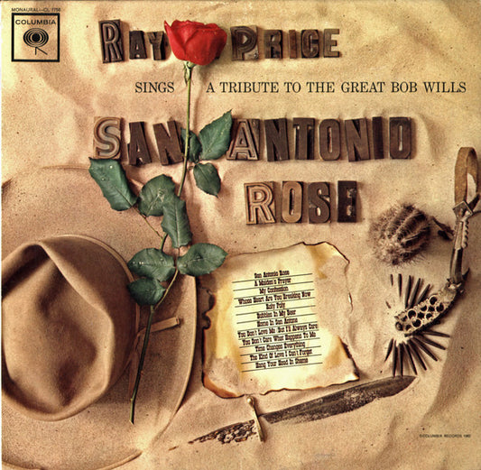 Ray Price : San Antonio Rose (LP, Album, Mono)