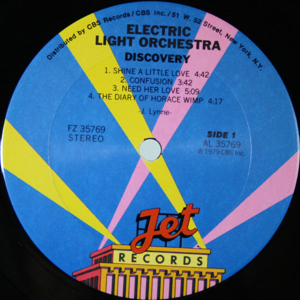 Electric Light Orchestra : Discovery (LP, Album, Ter)