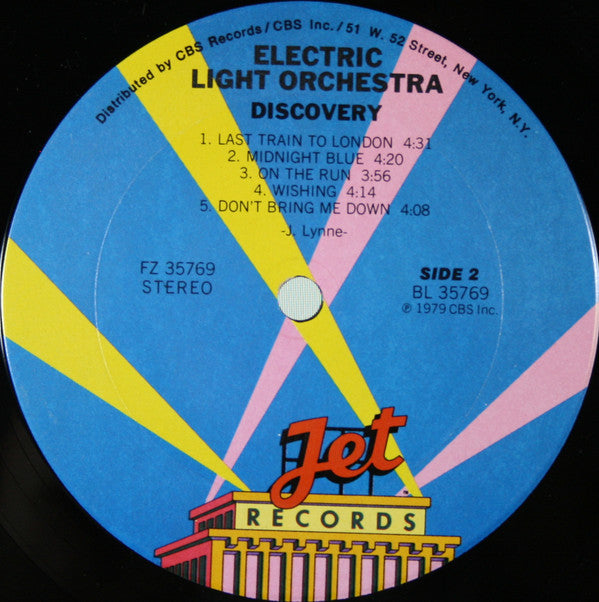 Electric Light Orchestra : Discovery (LP, Album, Ter)