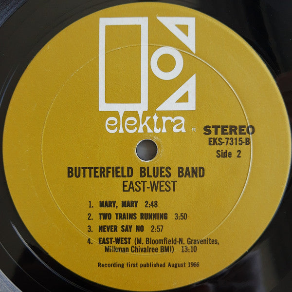 The Paul Butterfield Blues Band : East-West (LP, Album, Mon)