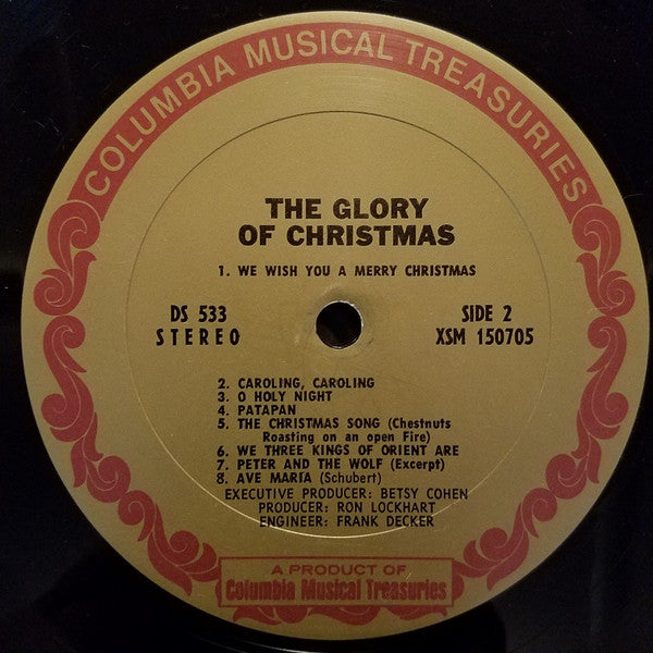 The Columbia Musical Treasuries Orchestra And Chorus : The Glory Of Christmas (3xLP, Album + Box)