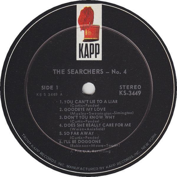 The Searchers : No. 4 (LP, Album)