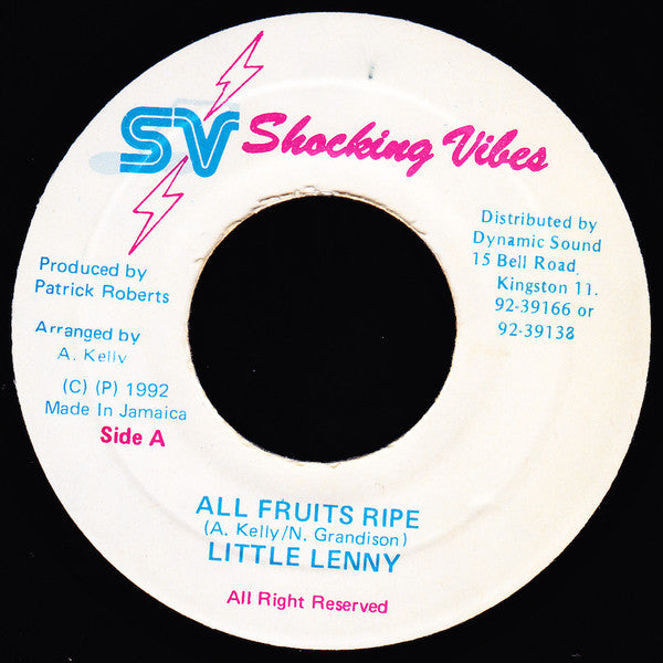 Little Lenny : All Fruits Ripe (7")